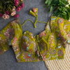 Heavy Pure Crepe Handwork Blouses Exporters In India